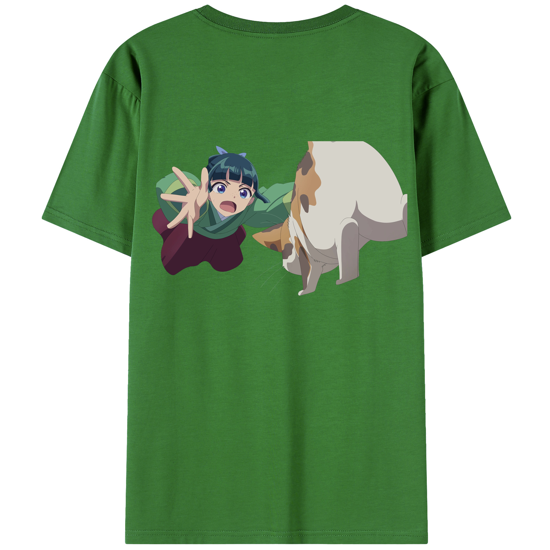 （画像用） 薬屋のひとりごと The Apothecary Diaries レディース半袖Tシャツ(バックプリント)